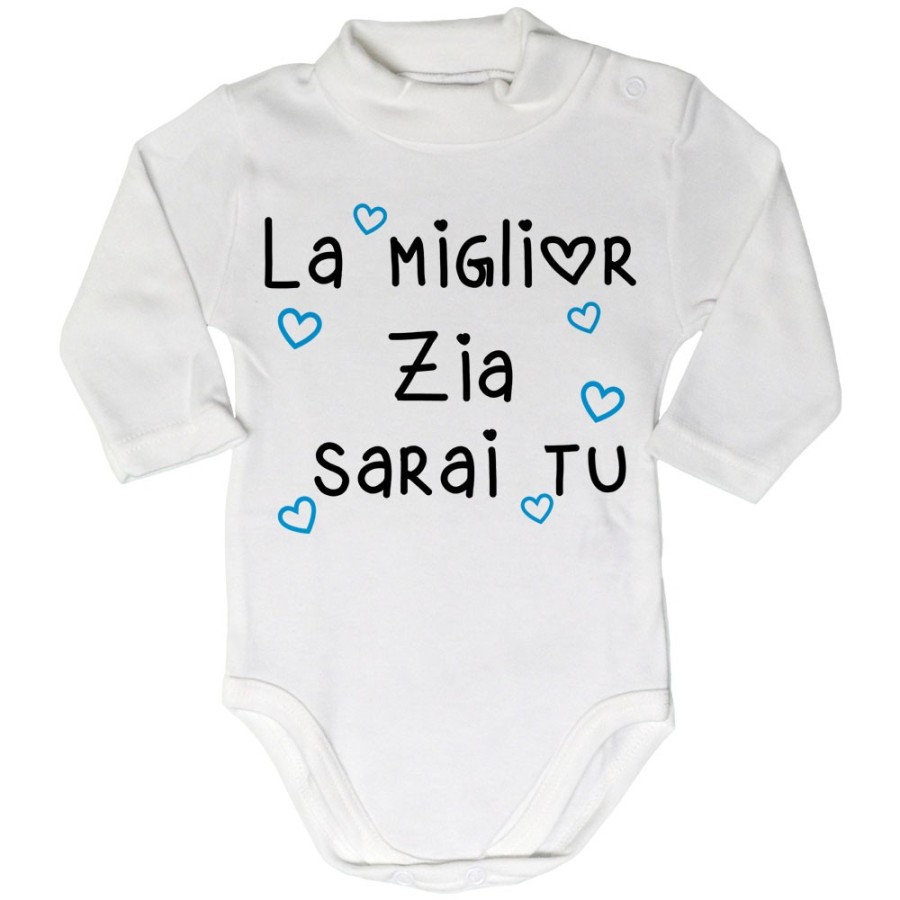 Body lupetto neonato il miglior zio i migliori zii sarai tu sarete voi Per gli zii