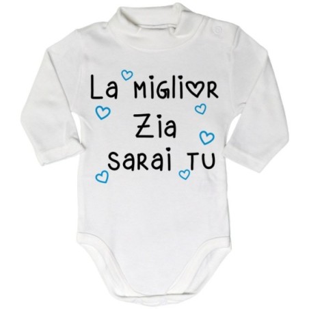 Body lupetto neonato il miglior zio i migliori zii sarai...