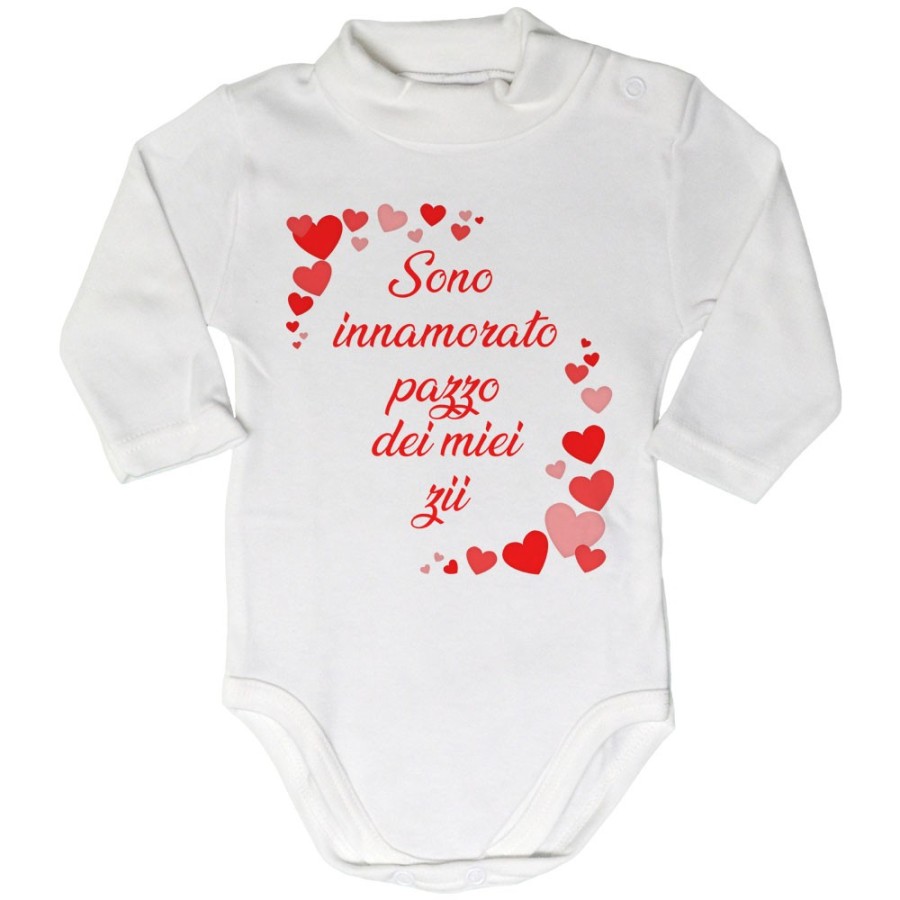 Body lupetto neonato sono innamorato pazzo di mio zio dei miei zii Per gli zii