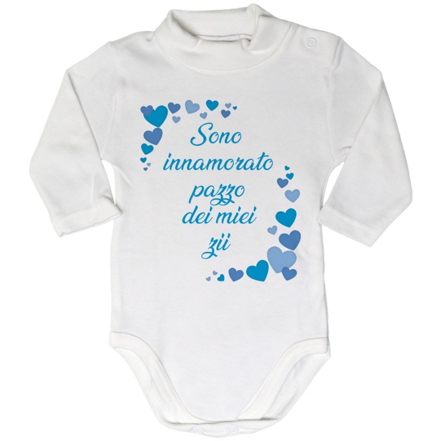 Body lupetto neonato sono innamorato pazzo di mio zio dei miei zii Per gli zii