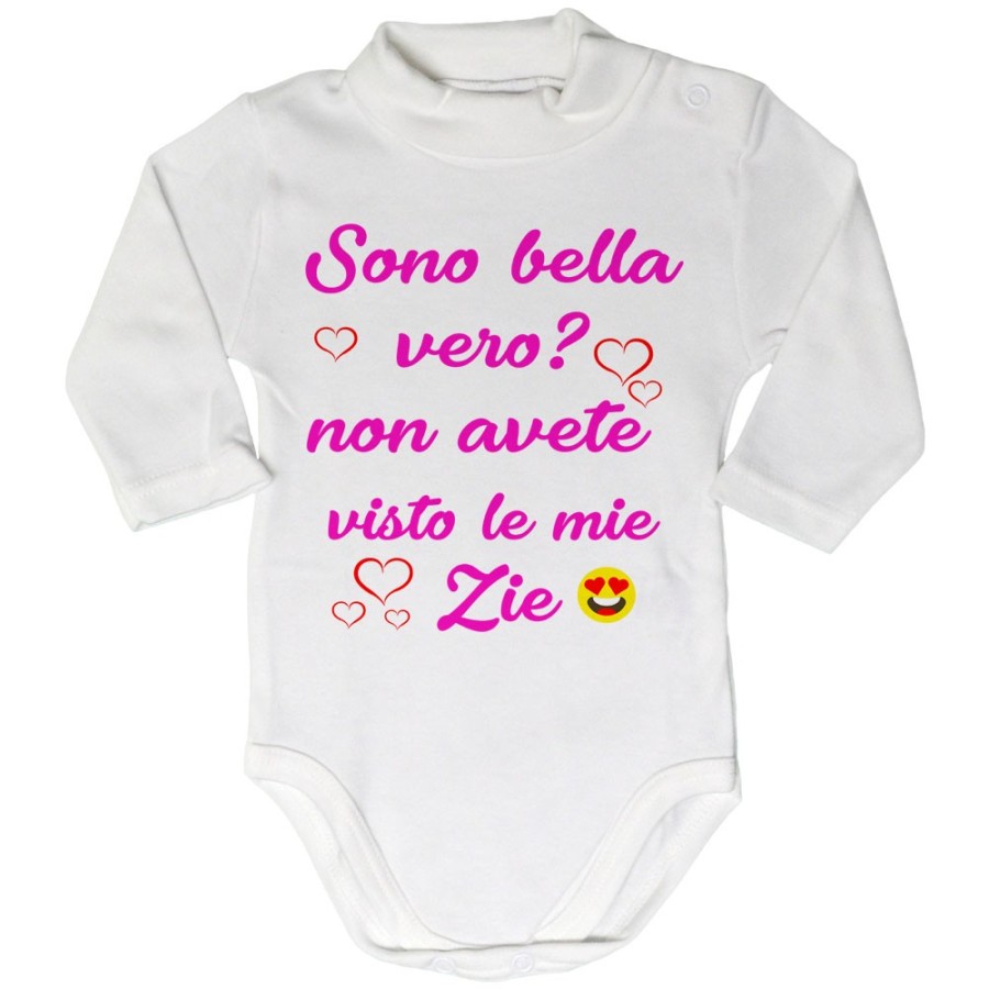 Body lupetto neonato sono bello vero? non avete visto mio zio i miei zii Per gli zii