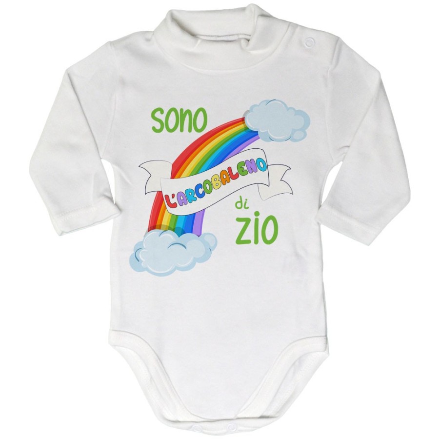 Body lupetto neonato sono arcobaleno di zio degli zii Per gli zii