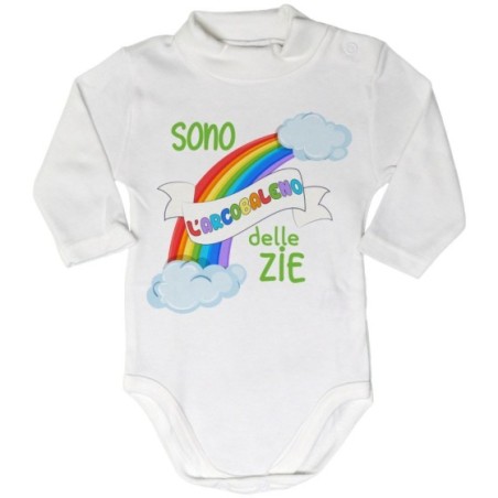 Body lupetto neonato sono arcobaleno di zio degli zii Per gli zii