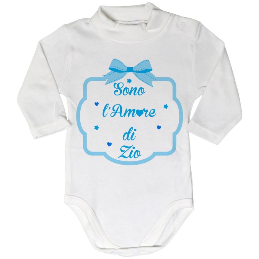 Body lupetto neonato sono amore di zio degli zii  fiocco Per gli zii