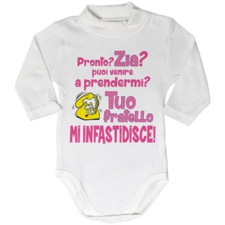 Body lupetto neonato pronto zia zio? puoi venire a...
