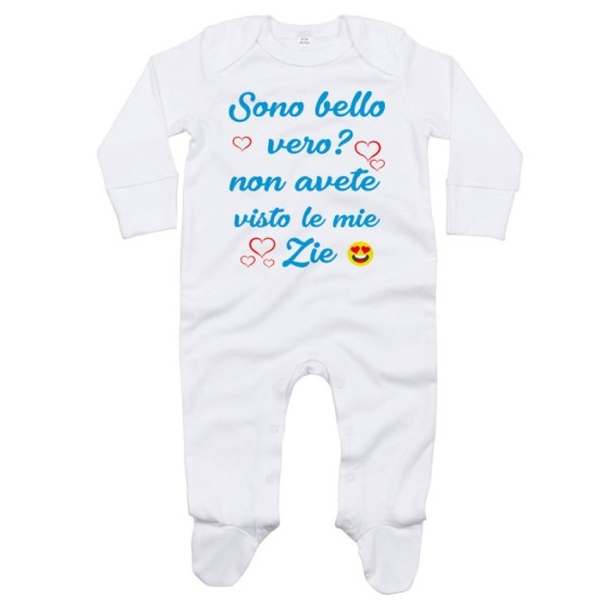 Tutina neonato sono bello vero? non avete visto mio zio i miei zii Per gli zii