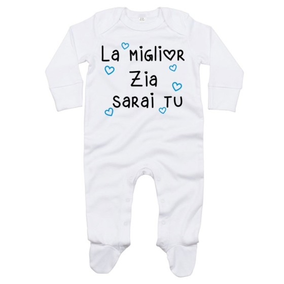Tutina neonato il miglior zio i migliori zii sarai tu sarete voi Per gli zii