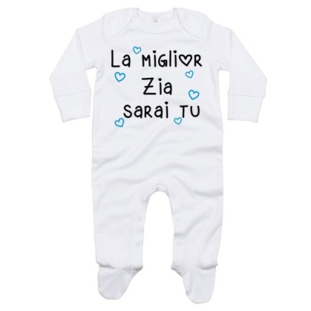 Tutina neonato il miglior zio i migliori zii sarai tu...