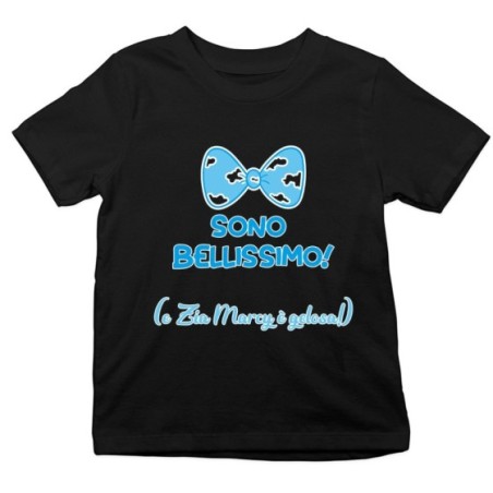 T-shirt bambino personalizzata  nome sono bellissimo e...