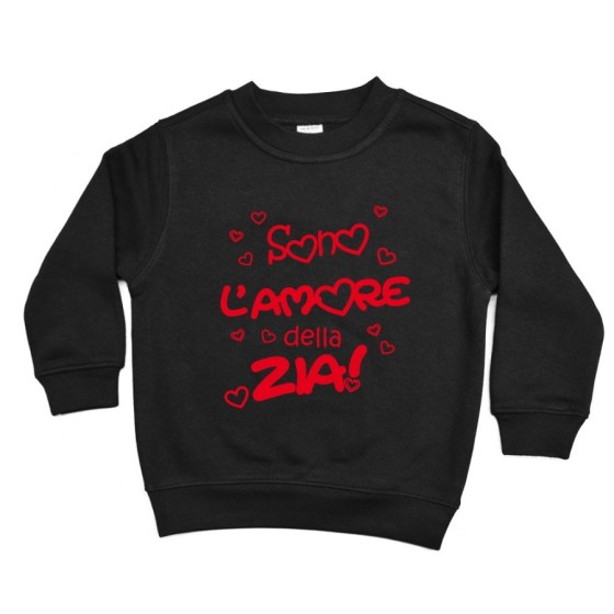 Felpa bambino sono amore dello zio degli zii Per gli zii
