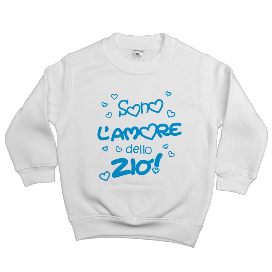 Felpa bambino sono amore dello zio degli zii Per gli zii