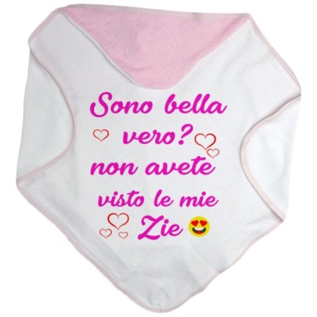 Accappatoio neonato sono bello vero? non avete visto mio zio i miei zii Per gli zii