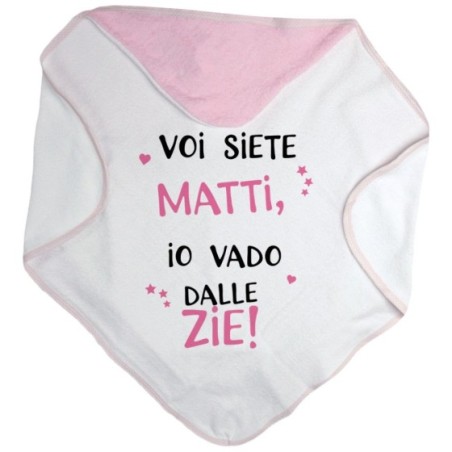 Accappatoio neonato voi siete matti io vado dallo zio...