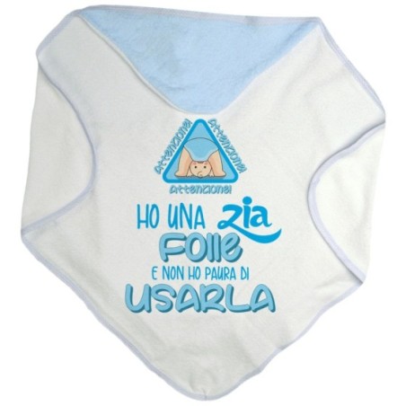 Accappatoio neonato attenzione ho uno zio degli zii folli e non ho paura di usarlo usarli Per gli zii