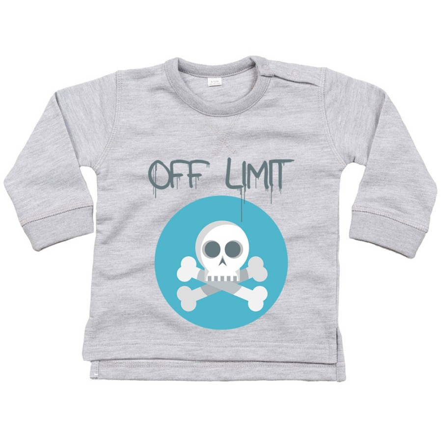 Felpa neonato off limit Divertenti