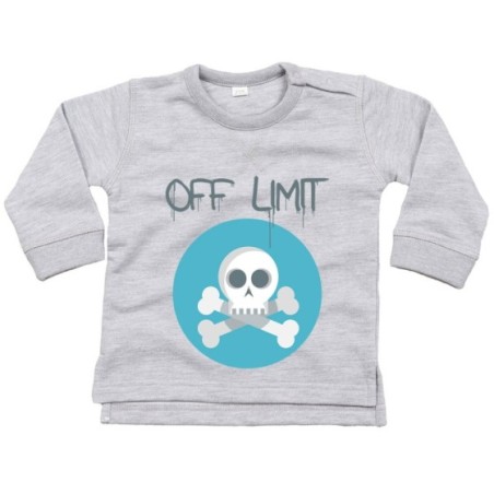 Felpa neonato off limit