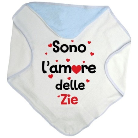 Accappatoio neonato sono amore dello zio degli zii...