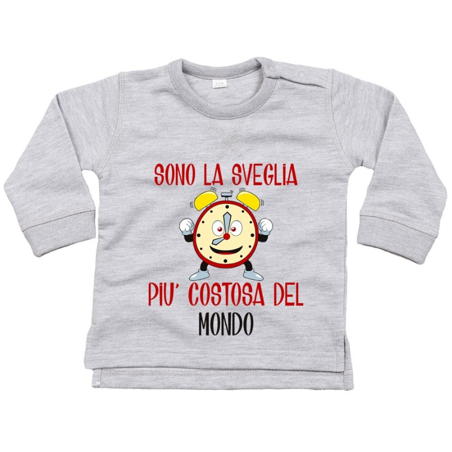Felpa neonato sono la sveglia più costosa del mondo Divertenti