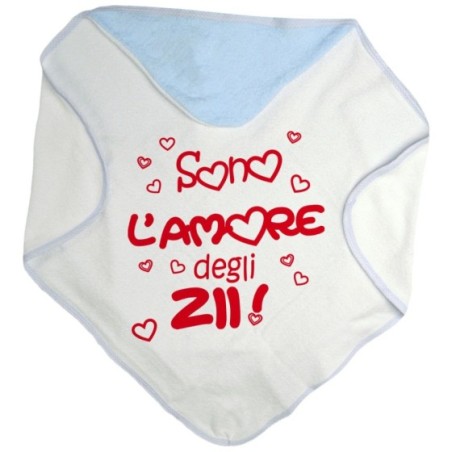 Accappatoio neonato sono amore dello zio degli zii Per gli zii