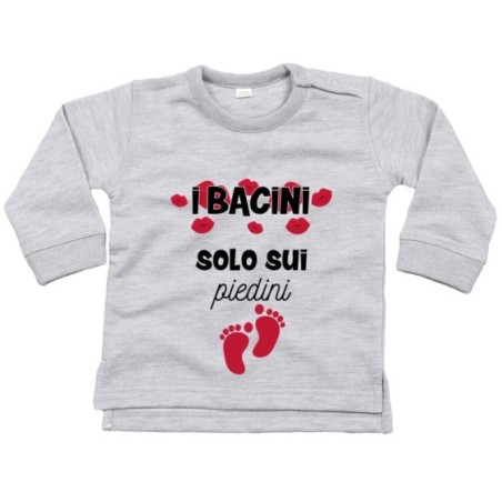 Felpa neonato i bacini solo sui piedini