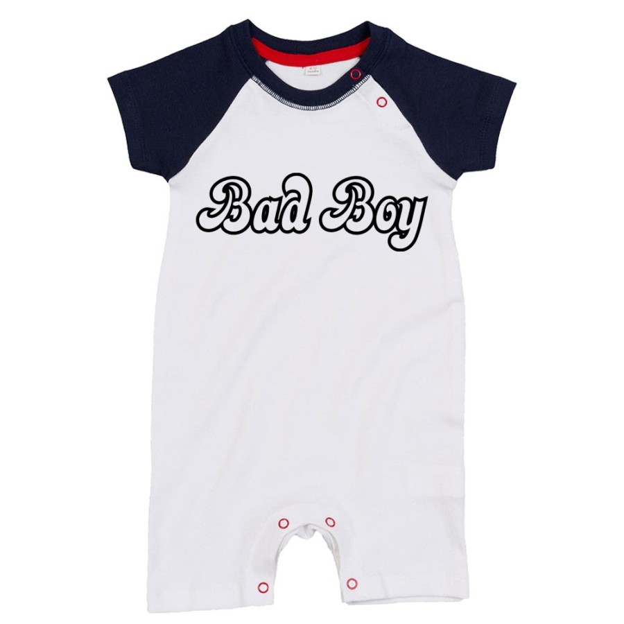 Pagliaccetto neonato bad boy bad girl Divertenti