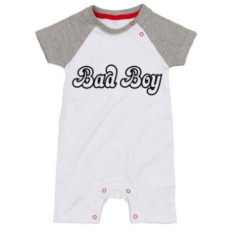 Pagliaccetto neonato bad boy bad girl Divertenti