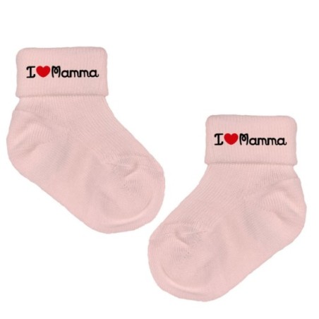 Calzini neonato i love papà Per il papà