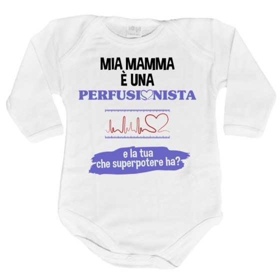 Body neonato il mio papà la mia mamma è un perfusionista una perfusionista e il tuo la tua che superpotere ha