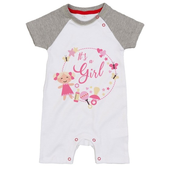 Pagliaccetto neonata it's a girl Divertenti