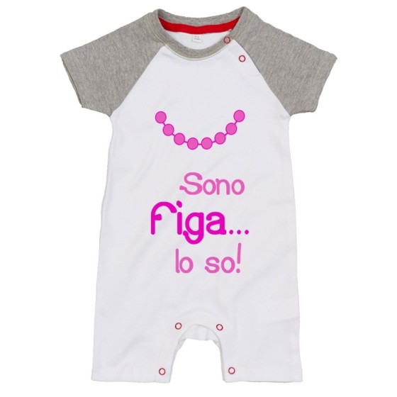 Pagliaccetto neonata sono figa lo so Divertenti
