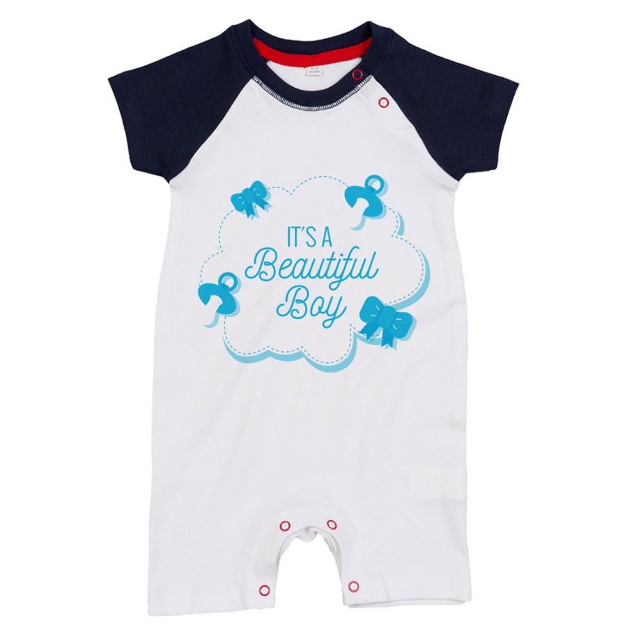 Pagliaccetto neonato it's a beautiful boy beautiful girl  Divertenti