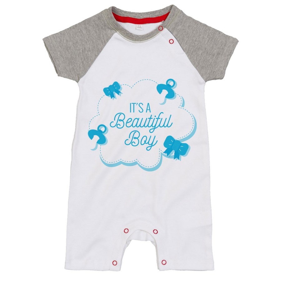 Pagliaccetto neonato it's a beautiful boy beautiful girl  Divertenti