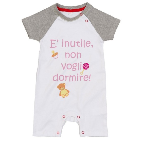 Pagliaccetto neonato non voglio dormire Divertenti