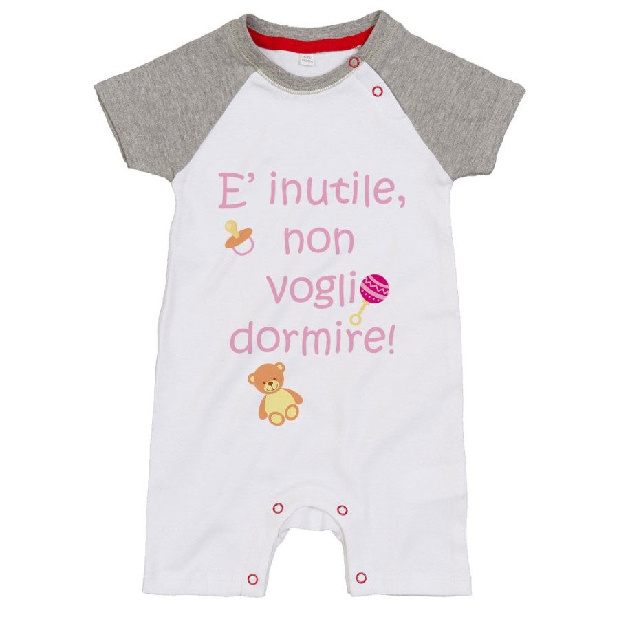 Pagliaccetto neonato non voglio dormire Divertenti