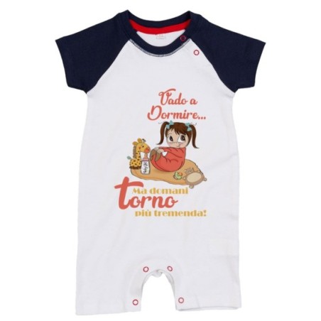 Pagliaccetto neonata vado a dormire ma domani torno più...