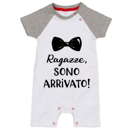 Pagliaccetto neonato ragazze sono arrivato