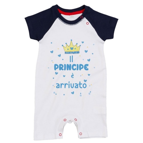Pagliaccetto neonato il principe è arrivato Divertenti