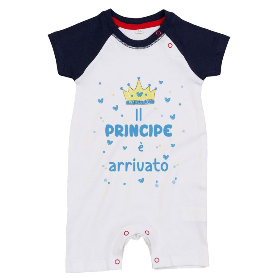 Pagliaccetto neonato il principe è arrivato Divertenti