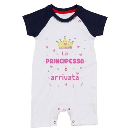 Pagliaccetto neonato il principe è arrivato Divertenti