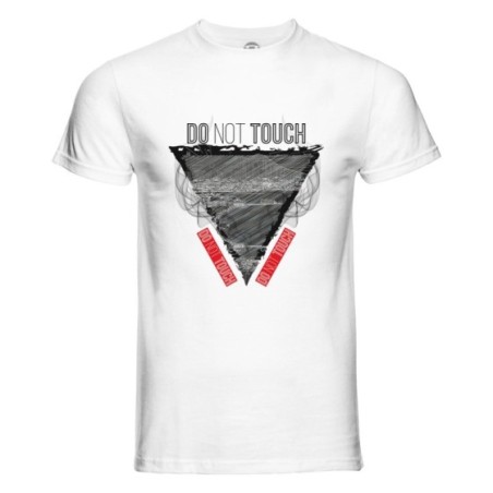T-shirt uomo do not touch naples smoke seafront DNT