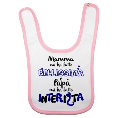 Bavaglino neonato mamma mi ha fatto bellissimo bellissima...