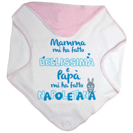 Accappatoio neonato mamma mi ha fatto bellissimo e papà napoletano Sport