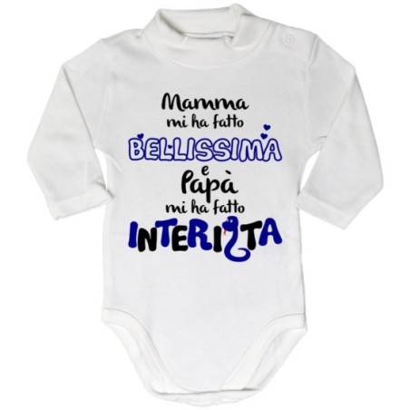 Body lupetto neonato mamma mi ha fatto bellissimo...