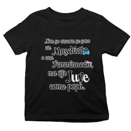 T-shirt bambino non so ancora se sono un maschietto o una...