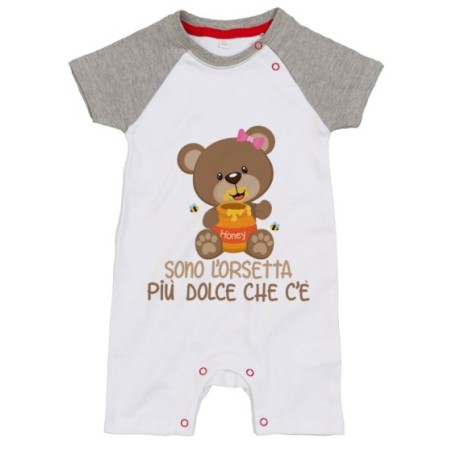 Pagliaccetto neonato sono l'orsetto l'orsetta più dolce...
