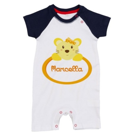 Pagliaccetto neonata personalizzato con nome topolina Divertenti