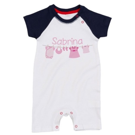 Pagliaccetto neonato personalizzato con nome vestitini...