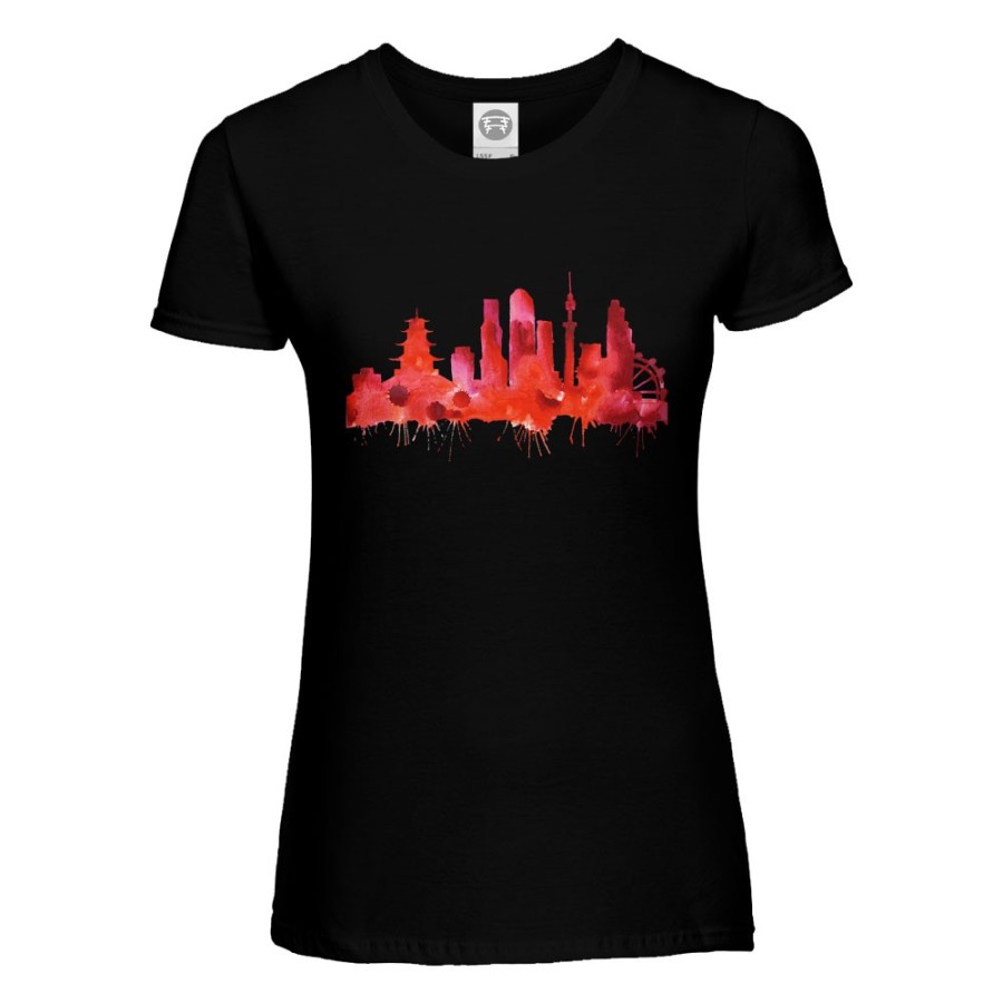 Maglia donna tokyo watercolor City