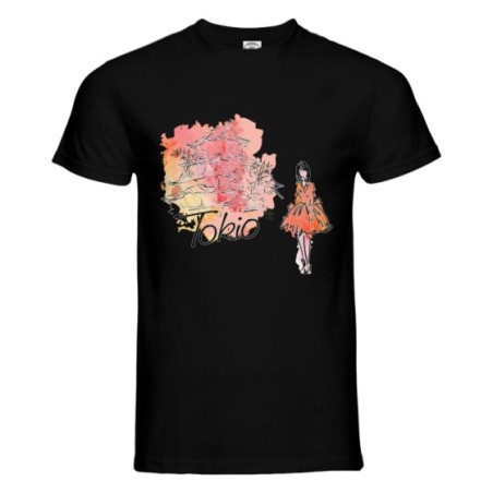 Maglia uomo tokyo watercolor stilizzata City