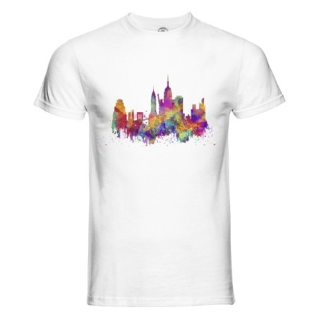 Maglia uomo new york watercolor City